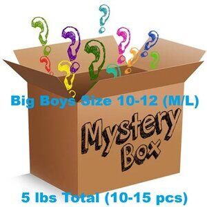 COPY - ???Mystery Bundle Box??? Boys Size 10-12 M/L 10-15 pieces per 5lb LOT